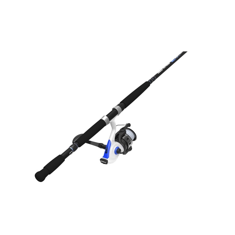 Zebco Salt Fisher Bite Alert Spinning Reel and Fishing Rod Combo