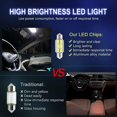 thumbnail image 5 of 4 Uds C5w led 36mm 5630 SMD 6 LED ampolla lámpara D? me adorno C5w Led DC 12V blanco Voiture, 5 of 5