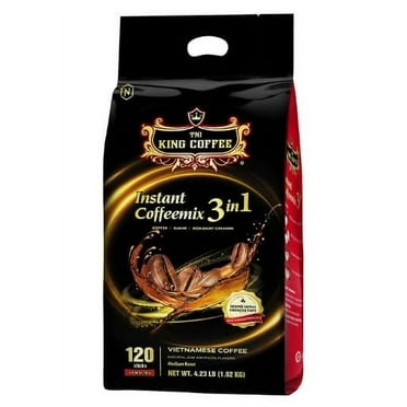 TNI King Coffee 3-in-1 Instant Coffeemix Sticks, Medium, 0.56 oz, 120 ct