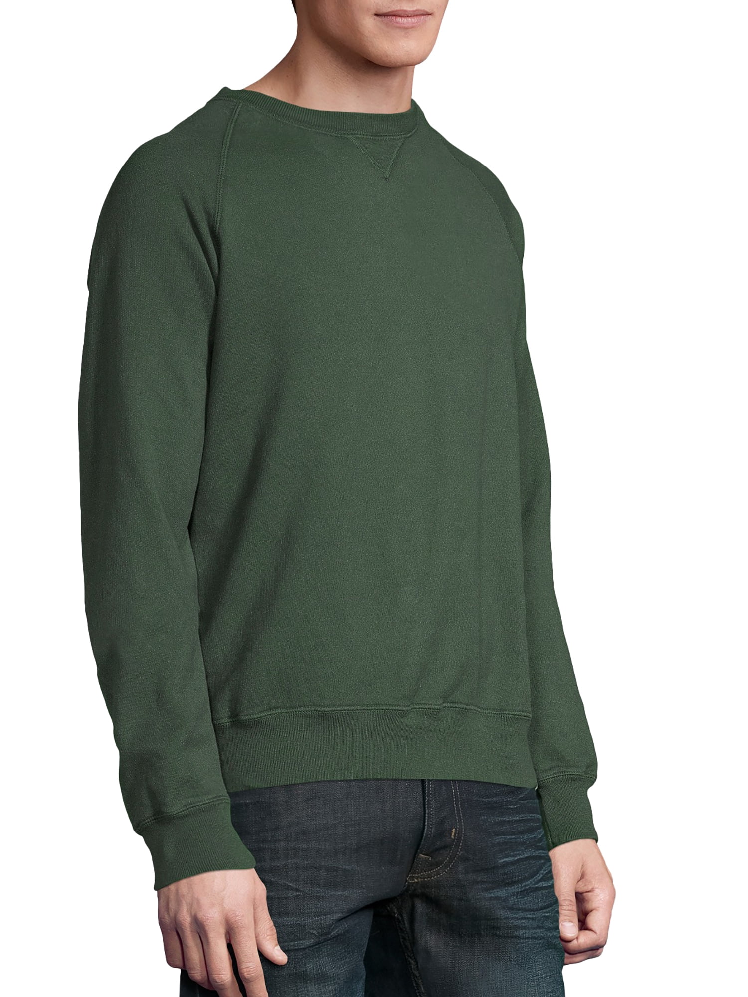 Hanes Mens 1901 Graphic V-Notch Sweatshirt