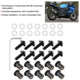 thumbnail image 4 of Motorcycle Windshield  Windscreen Nut Windscreen Washer Fairing Screen Fastener 10pcs Motorcycle Windshield  Nut Washers Universal Motorbike Fairing Mounting Kit, 4 of 8