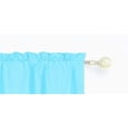 thumbnail image 4 of SAMIMPORT-2011 Aqua Solid Foam Backing Rod Pocket Blackout Curtains, 35” x 84”, 4 of 5