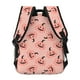 thumbnail image 4 of Balery Smiling Pink Pumpkins Mochila Escolar Impresa, Mochila Ligera para Viajes Casual, Mochila Duradera y Cómoda Multifuncional, Mochila para Laptop-One Size, 4 of 5