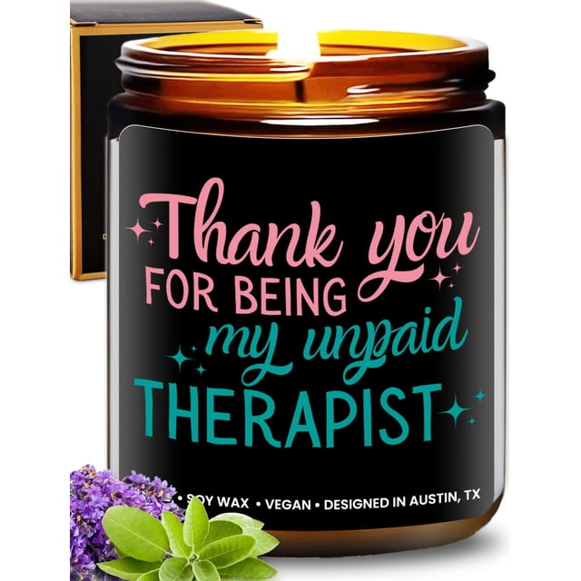 Candle Rosa Vila, terapeuta no remunerada, divertido regalo de amistad