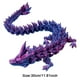 thumbnail image 3 of 30/40/53 Cm Dragón impreso en 3D Dragón articulado Regalo novedoso Juguete de escritorio con impresión 3D Likrtyny Para estrenar, 3 of 6