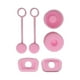 thumbnail image 4 of Tapa para pajita de vaso, tapón antiderrames, sellador portátil, reutilizable, tapa para pajita Rosa, 4 of 8