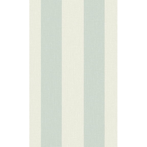 Aqua Simple Stripes Wallpaper