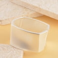 thumbnail image 2 of Silvertone Bangle Cuff Bracelet for Women Jewelry Size 6.75" Birthday Christmas Gifts for Women, 2 of 6
