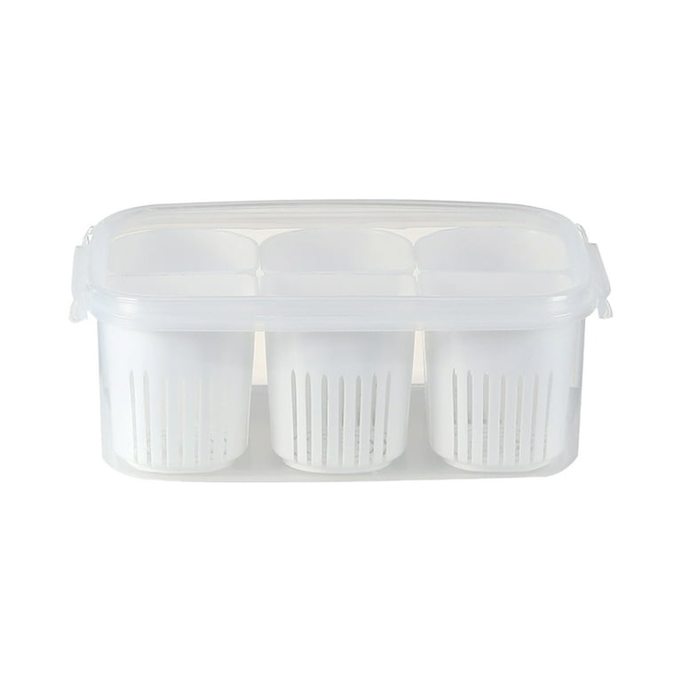 Prep & Savour 6 Resealable Sugar Storage Container with Attached Lid