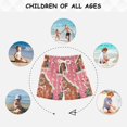 thumbnail image 6 of FORMRS Boys Swim Trunks Quick Dry Mesh Liner Boardshorts Sizes XS-XL, Brown Gingerbread Houses, 6 of 7