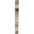 thumbnail image 2 of Ekena Millwork 3 1/2"W x 24"D x 36"H Balboa Traditional Smooth Bracket, Douglas Fir, 2 of 13