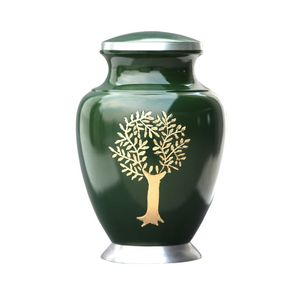 Cremation Urn for Human Ashes, Tree o Life Funeral Urn, Wooden Urn for Adult ashes, Memorial Urns for Male/Female Ashes