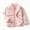 Pink-D, variant on Girl Jacket Cute Print Zipper Lightweight Long Sleeve Thick Warm Outerwear Cute Girls Jacket 8-9 Years