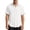 White, variant on LTTVQM Men's 2026 Shirts Solid Color Short Sleeve Fashion Casual Beach Button-Down-Shirt for Summer & Vacation Sky Blue 3XL