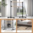 thumbnail image 4 of 4Ft Ballet Barre, Freestanding Heavy Duty Ballet Bar, Adjustable Height Dance Bar, Heavy Duty Dance Bar Support for Barre Workouts, Stretching, Pull-ups for Home Workout and Gym, 4 of 8