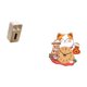thumbnail image 5 of Dispensador De Pañuelos Rectangular Multiusos Con Diseño De Reloj De Pared Silencioso Para Oficina, Dormitorio, Cocina, Decoración Del Hogar Y Almacenamiento De Control Remoto., 5 of 8