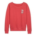 thumbnail image 2 of Barbie - Barbie Western Americana - Women's French Terry Long Sleeve Pullover, 2 of 4