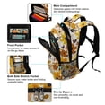 thumbnail image 5 of FORMRS Kids School Backpack Elementary Student Unisex Travel Bookbag with Reflective Stripes, Yellow Flowers, 5 of 7