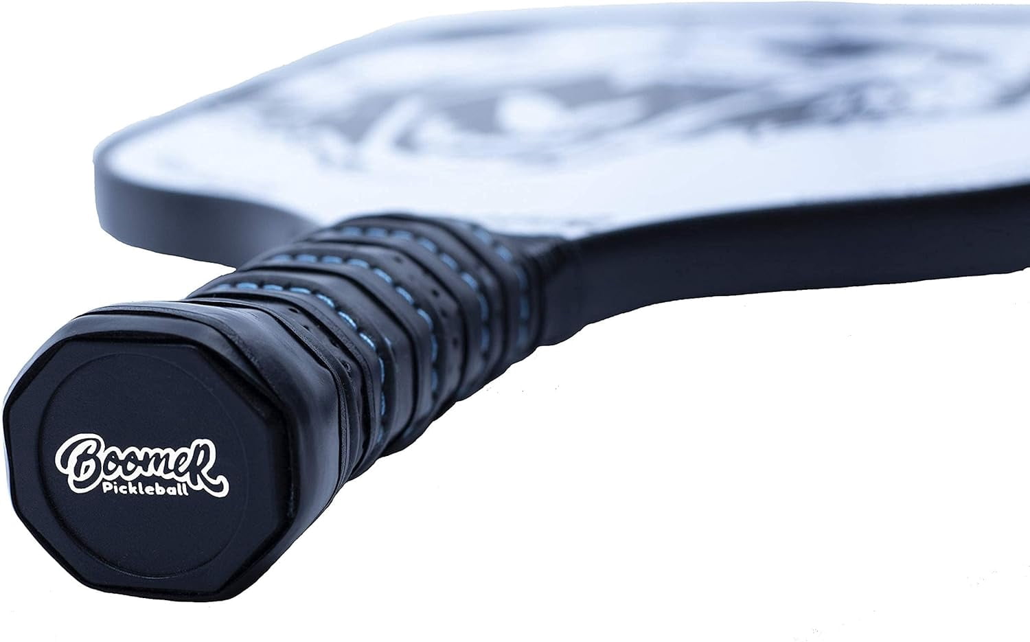 Boomer Signature Series Pickleball Paddle Graphite Face with Polymer Honeycomb Core Cushion Grip 7.8 oz