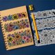 thumbnail image 5 of Sello de goma con fondo floral, 18 x 21 cm, flores, EVA, relieve, sellos de goma, 5 of 7