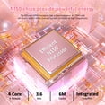 thumbnail image 3 of Auusda Portable d'Affaires 15,6 Pouces, 32 Go RAM 1 To SSD, Ordinateurs Windows 11 Pro, Processeur Intel N95, Pink, 3 of 9
