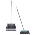thumbnail image 3 of 1 Set Sweeping Broom Dustpan Kit Stand Up Dust Pan with Long Handle Floor Cleaning Tools, 3 of 8