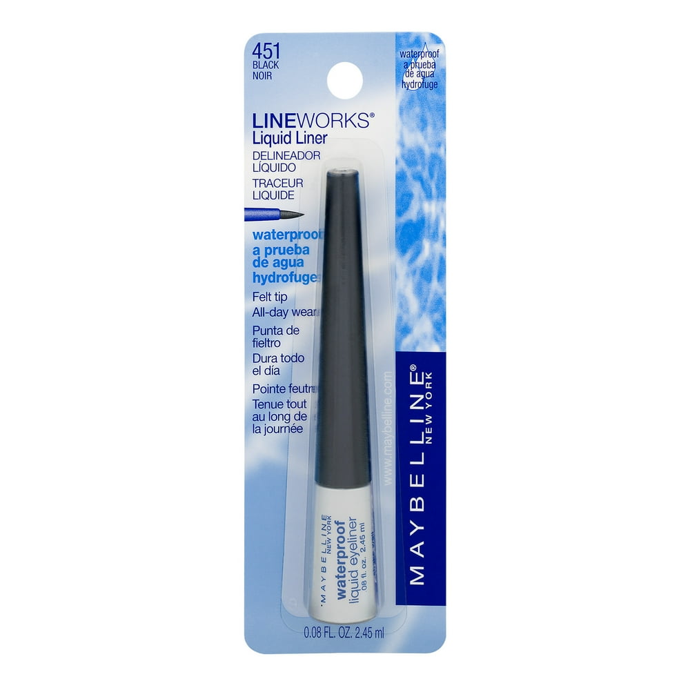 Maybelline Line Works Liquid Eyeliner, Black 451