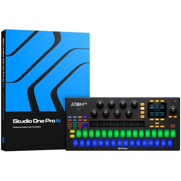 PreSonus ATOM SQ Hybrid MIDI Keyboard/Pad Performance and Production Controller con Studio One Artis