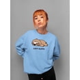 thumbnail image 2 of Lazy Sloth Sweatshirt Women -Image by Shutterstock, Female XX-Large, 2 of 4