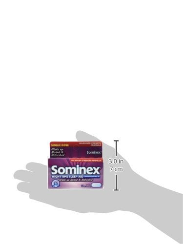 Sominex dosage for sleep somnex