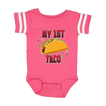 

Inktastic My 1st Taco Gift Baby Boy or Baby Girl Bodysuit