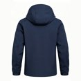 thumbnail image 2 of Men's Softshell Jacket Casual Hooded Jacket Outdoor Coat, 2 of 6