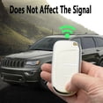 thumbnail image 6 of Key Fob Cover Compatible with Jeep Grand Cherokee Compass Cherokee Renegade Keychain Case Holder Protector,White, 6 of 7