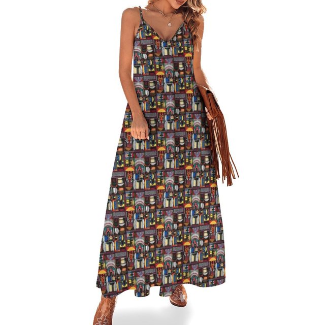 Viviendas - Patrón Pequeño (Ver también Patrón Grande) Vestido Sin Mangas vestidos de verano vestido de noche de lujo mujer