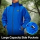 thumbnail image 4 of Traje impermeable TIDEWE impermeable, transpirable y ligero, azul M, 4 of 7