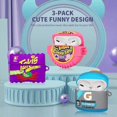 thumbnail image 2 of [3Pack] Cute Cover AirPods Pro Case, Sport Water+Takis Potato+Bubble Gum Air pods Pro Silicone Case Funny 3D Cartoon Food Design for Apple AirPods Pro, 2 of 4