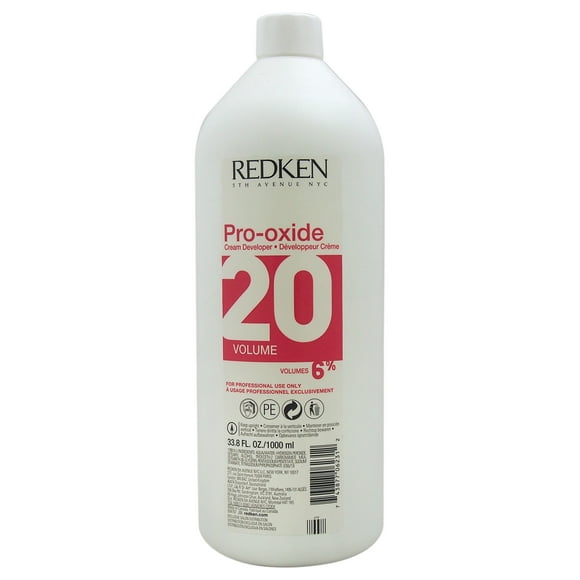 Pro-Oxide Révélateur Crème - 20 Volumes 6 % par Redken pour Unisexe - Révélateur Crème 33,8 oz