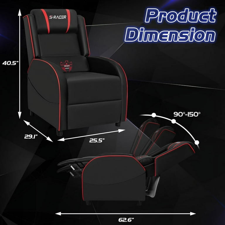Homall gaming recliner chair single living room sofa recliner shop