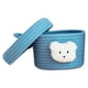 thumbnail image 5 of Organizador de almacenamiento plegable Advancent Cesta de tejido de cuerda azul con tapa L 2Conjunto, 5 of 6