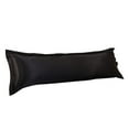 thumbnail image 5 of Premium Silk Pillowcase Case Body Pillow Protector Cover 48x120cm Black, 5 of 7
