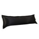 thumbnail image 5 of Funda de Almohada de Cuerpo Elegante de Seda Accesorio de Colores Diferentes DIY Negro 48x120cm Zulema Funda de almohada de cuerpo largo de seda, 5 of 7