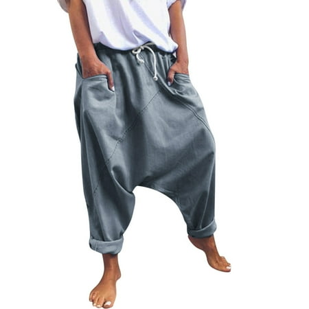 Outfmvch Cargo Pants Women Cargo Sweatpants For Women The Fashion Women S Casual Pockets Solid Cotton-Blend Vintage Pants Leggings With Pockets For Women Gray M