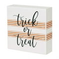 thumbnail image 5 of Collins Painting Trick OR Treat Wood Block Sign 5 x 5 x 1.5 Orange, 5 of 6