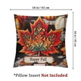 thumbnail image 4 of nygtbtfer Autumn Decorative Throw Pillow Covers Orange Plaid Pumpkin/ Cushion Covers Pillowcase ,Set of 2, 4 of 7