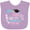 Lavender, variant on Inktastic My Mommy Did It and She Did It for Me with Graduation Cap Girls Baby Bib