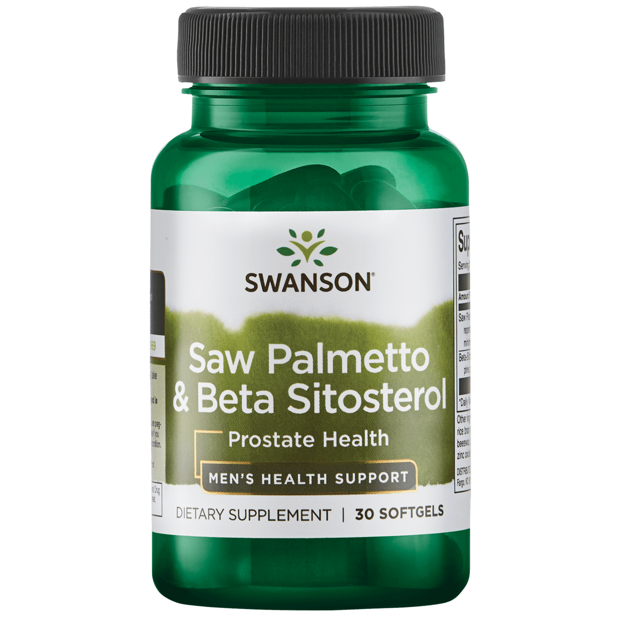 Swanson Saw Palmetto and Beta Sitosterol 30 Softgels
