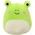 thumbnail image 1 of Frog Jouets en Peluche, Jouet Animal en Peluche, Poupée Peluche en Coton, Vert, 1 of 2