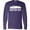 Purple, variant on Inktastic Boston Massachussetts Skyline Long Sleeve T-Shirt