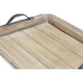 thumbnail image 5 of Cheung's Home Decorative Wood Tray with Metal Handles, 5 of 6