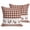 Brown, variant on Throw Pillow Covers 18x18 Inch Set of 2 Chicken Cock Rooster Decorative Pillows Cushion Case Soft Square Pillowcases Farmhouse Animal Black Buffalo Plaid Throw Pillows for Couch Sofa Bed Chair Decor